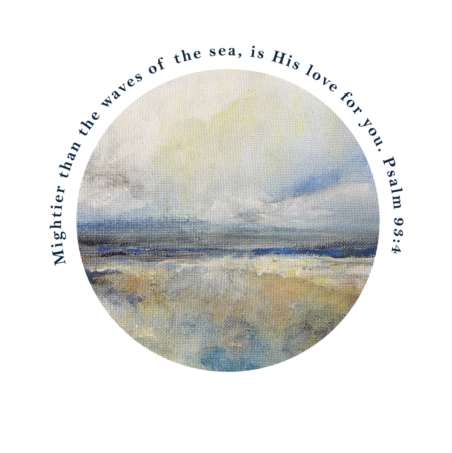 Psalm 113:3 circular print